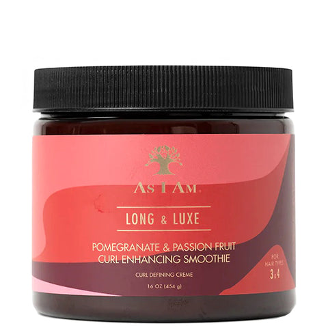 As I Am Long Luxe Pom Passion Fruit Curl Enhancing Smoothie 16oz