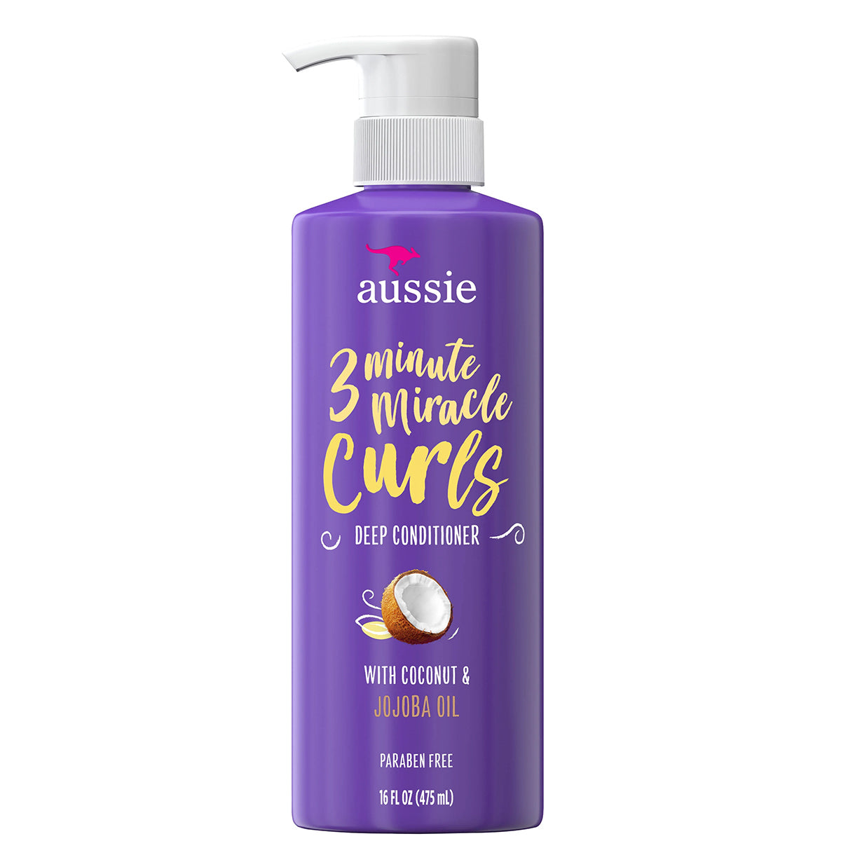 Aussie 3 Minute Miracle Curls Deep Conditioner 16oz