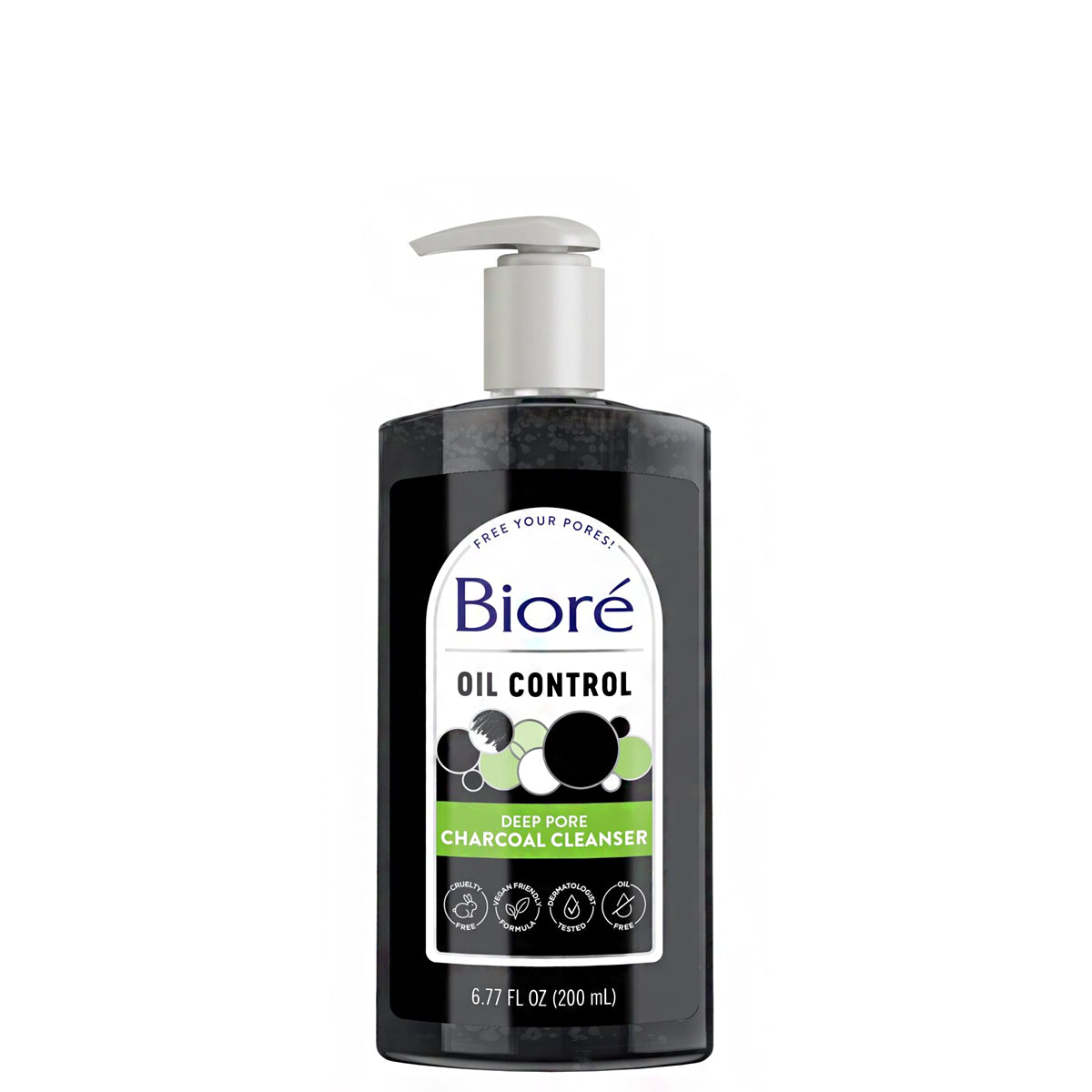 Biore Oil Control Deep Pore Charcoal Cleanser 6.77oz