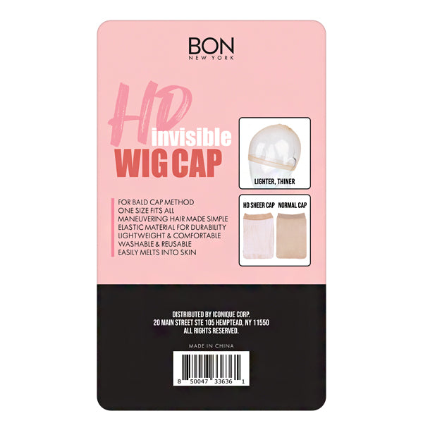 Bon New York Ultra Thin Invisible HD Wig Cap