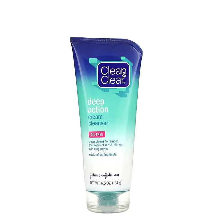 Clean & Clear Deep Action Cream Cleanser 6.5oz