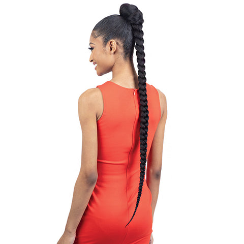 Freetress Equal Drawstring Ponytail PRE STRETCHED BRAIDED PONYTAIL 38 Freetress Equal Drawstring Ponytail PRE STRETCHED BRAIDED PONYTAIL 38