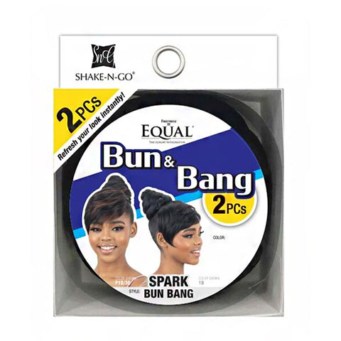 Freetress Equal Synthetic Bun and Bang - SPARK BUN BANG (2pcs) Freetress Equal Synthetic Bun and Bang - SPARK BUN BANG (2pcs)