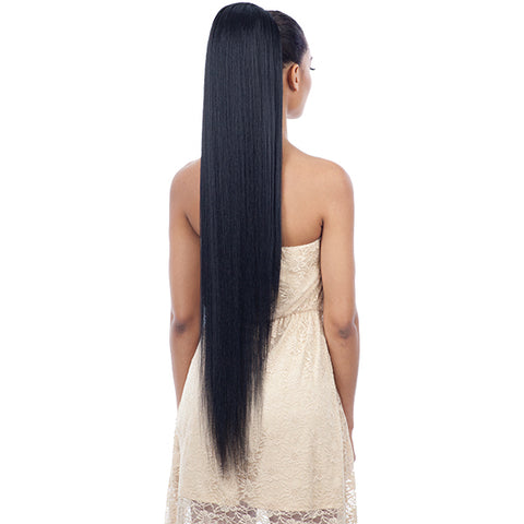Freetress Equal Synthetic Drawstring Ponytail - LONG STRAIGHT YAKY 38 Freetress Equal Synthetic Drawstring Ponytail - LONG STRAIGHT YAKY 38