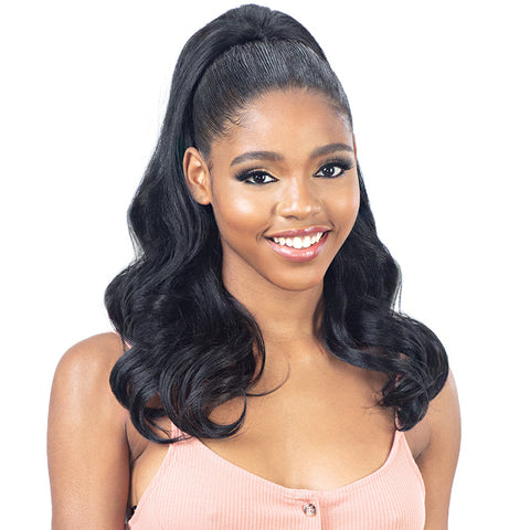 Freetress Equal Synthetic Ponytail - NATURAL BOUNCY CURL Freetress Equal Synthetic Ponytail - NATURAL BOUNCY CURL