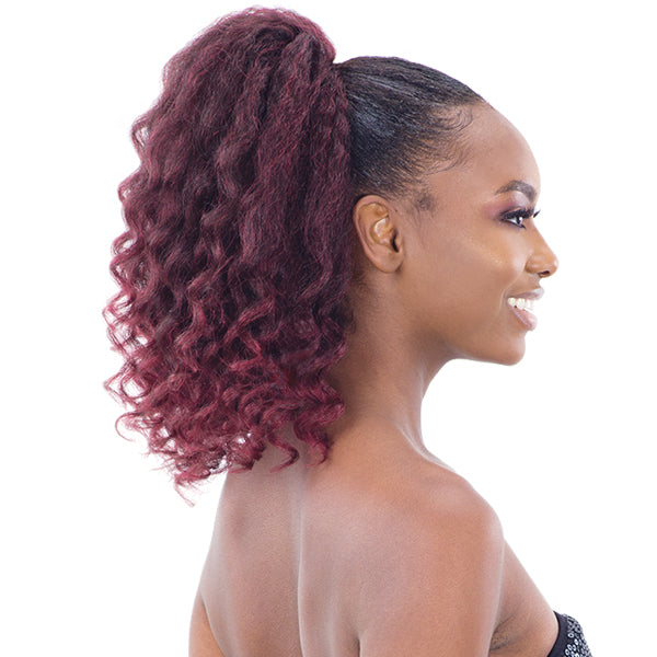 Freetress Equal Synthetic Ponytail - NATURAL GIRL (MED ROD) Freetress Equal Synthetic Ponytail - NATURAL GIRL (MED ROD)