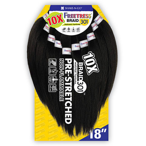 Freetress Synthetic Braid - 10X BRAID 301 18 Freetress Synthetic Braid - 10X BRAID 301 18