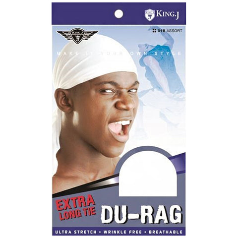King J Extra Long Tie Du-Rag