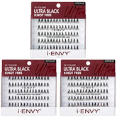 Kiss I Envy KPEXXUB Individual Lashes Knot Free Ultra Black
