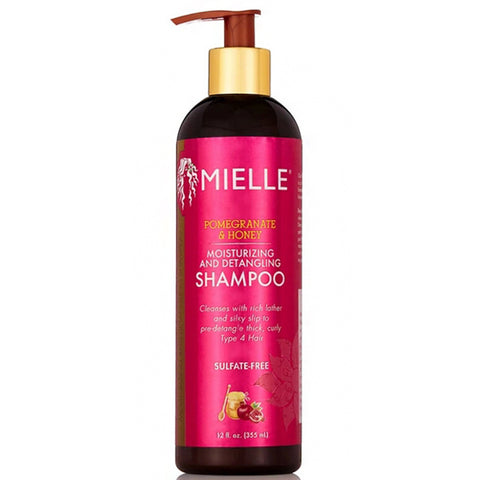 Mielle Pomegranate & Honey Moisturizing &Detangling Shampoo 12oz