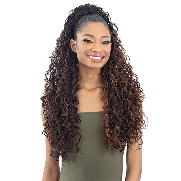 Organique Synthetic Hair Ponytail - DOMINICA CURL 28