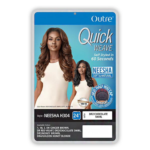 Outre Synthetic Half Wig Quick Weave - NEESHA H304