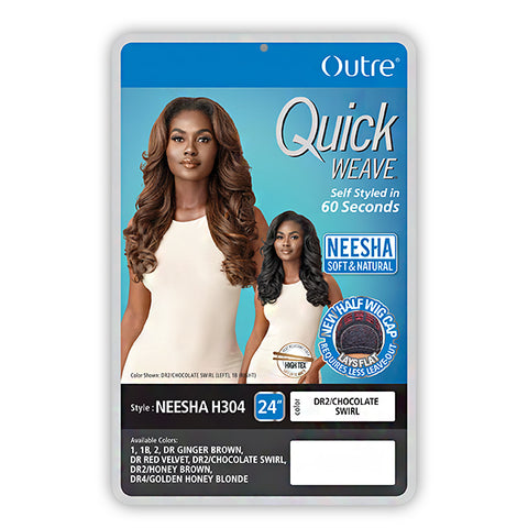 Outre Synthetic Half Wig Quick Weave - NEESHA H304