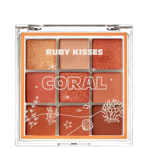 Ruby Kisses RMPSXXD1 Makeup Palette