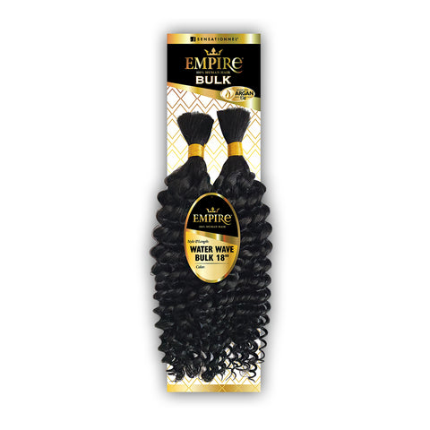 Sensationnel Empire 100% Human Hair Braid - WATER WAVE BULK 18 Sensationnel Empire 100% Human Hair Braid - WATER WAVE BULK 18