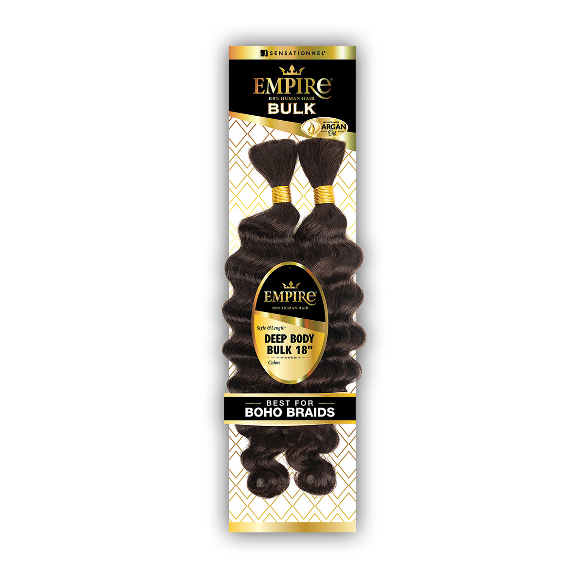 Sensationnel Empire Braid DEEP BODY BULK 18 Sensationnel Empire Braid DEEP BODY BULK 18