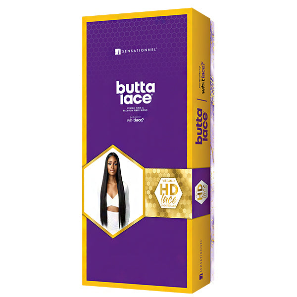 Sensationnel Human Hair Blend Butta HD Lace Front Wig - STRAIGHT 32 Sensationnel Human Hair Blend Butta HD Lace Front Wig - STRAIGHT 32
