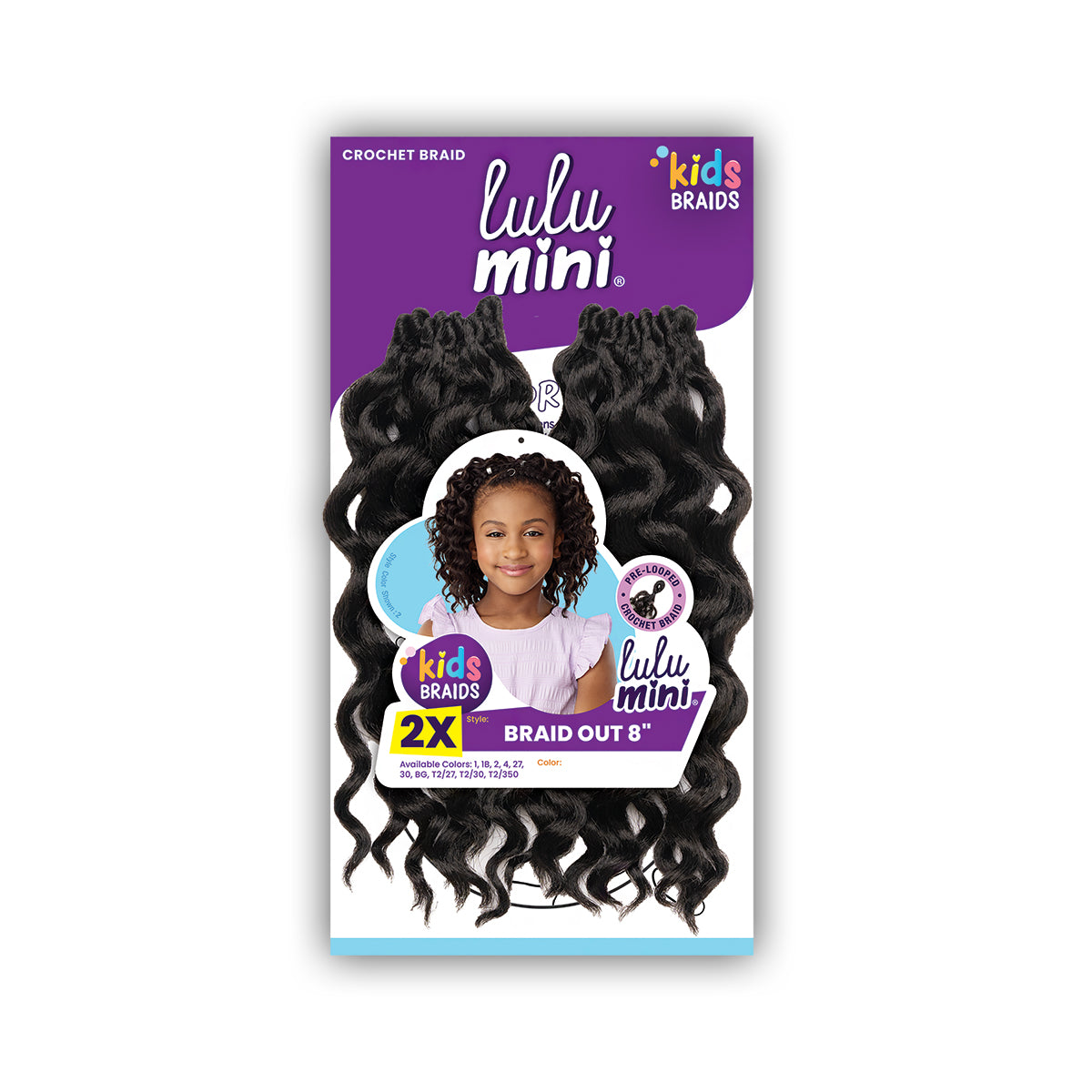 Sensationnel Lulumini Braid 2X BRAID OUT 8 Sensationnel Lulumini Braid 2X BRAID OUT 8