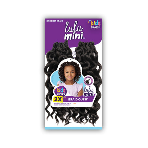 Sensationnel Lulumini Braid 2X BRAID OUT 8 Sensationnel Lulumini Braid 2X BRAID OUT 8