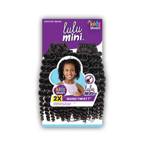 Sensationnel Lulumini Synthetic Kids Braid - 2X WAND TWIST 7 Sensationnel Lulumini Synthetic Kids Braid - 2X WAND TWIST 7
