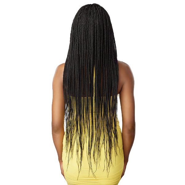 Sensationnel Synthetic Full Hand-Tied HD Swiss Lace Wig - BOX BRAID 36