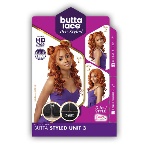 Sensationnel Synthetic Hair Butta Pre Styled Glueless HD Lace Wig - BUTTA STYLED UNIT 3 Sensationnel Synthetic Hair Butta Pre Styled Glueless HD Lace Wig - BUTTA STYLED UNIT 3