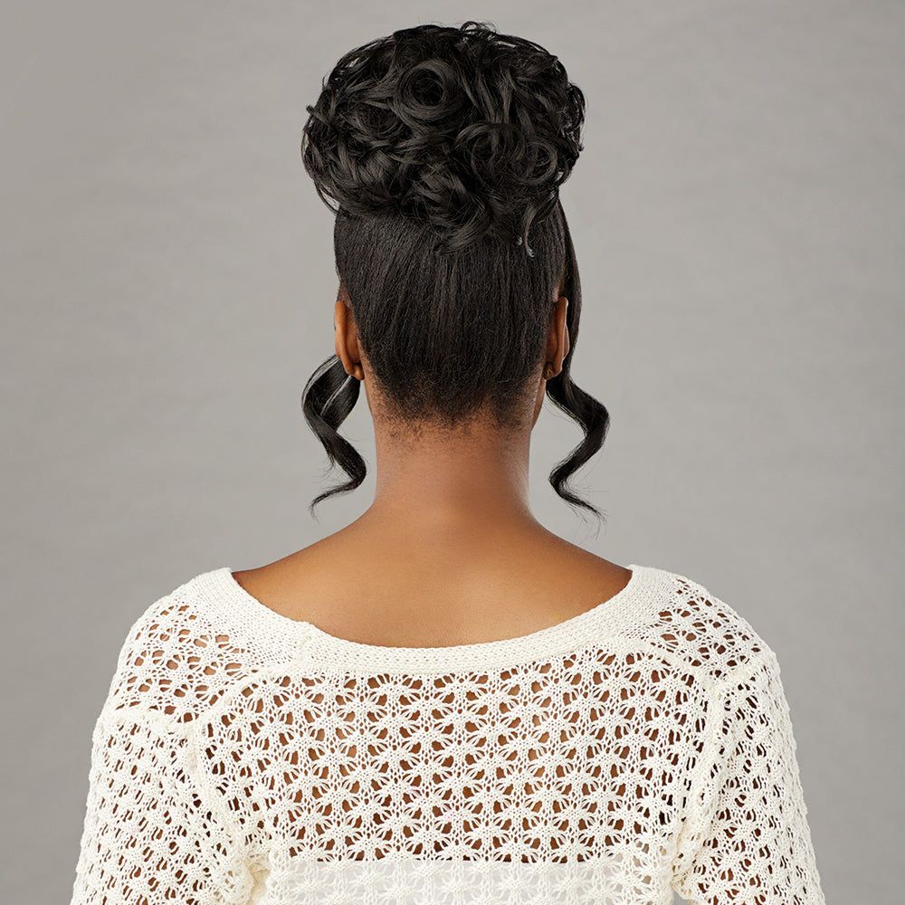 Sensationnel Synthetic Hair Ponytail Lulu Bun - UPDO UNIT 3 Sensationnel Synthetic Hair Ponytail Lulu Bun - UPDO UNIT 3