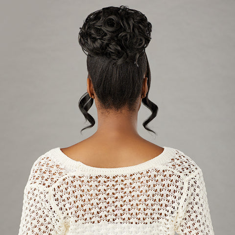 Sensationnel Synthetic Hair Ponytail Lulu Bun - UPDO UNIT 3 Sensationnel Synthetic Hair Ponytail Lulu Bun - UPDO UNIT 3