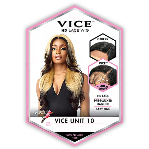 Sensationnel Synthetic Hair Vice HD Lace Front Wig - VICE UNIT 10