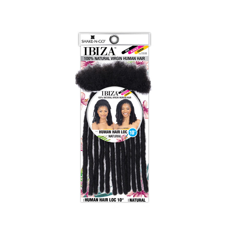 Shake N Go Ibiza 100% Natural Virgin Hair Braid - HUMAN HAIR LOC 10 Shake N Go Ibiza 100% Natural Virgin Hair Braid - HUMAN HAIR LOC 10