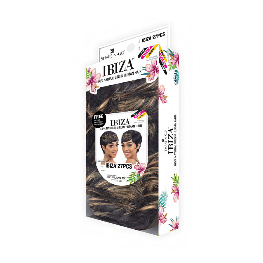 Shake N Go Ibiza 100% Natural Virgin Human Hair Weave - IBIZA 27PCS