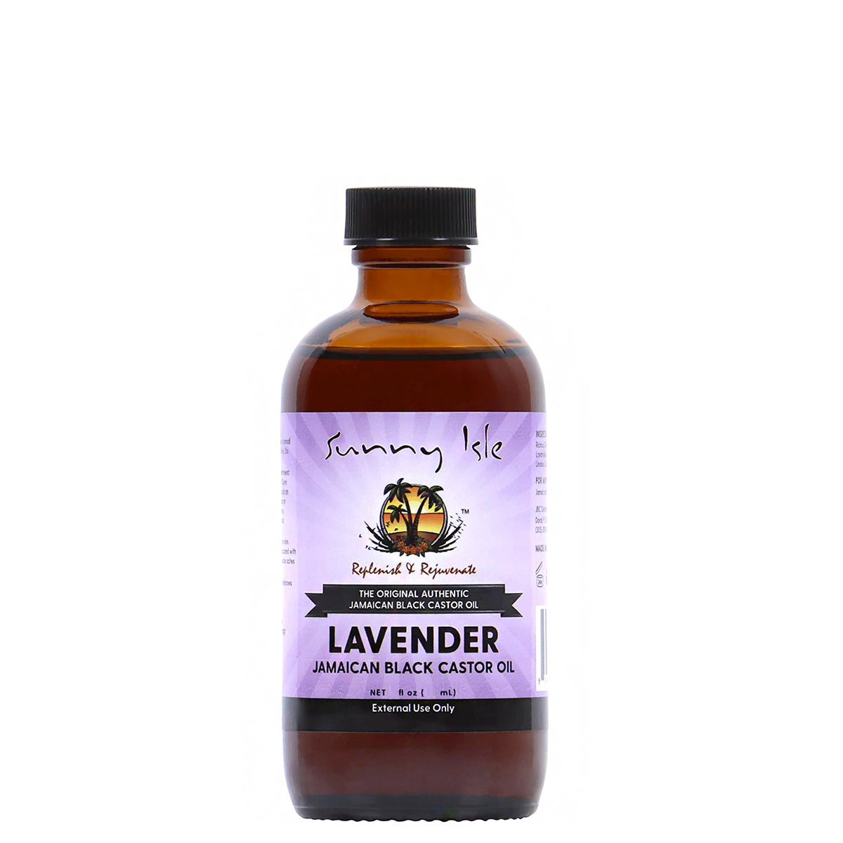 Sunny Isle Jamaican Black Castor Oil Lavender 6oz