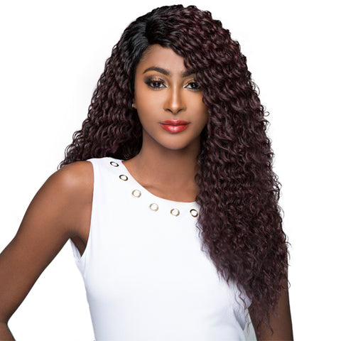 WIGO Synthetic Extreme Side Natural Plucked Lace Wig KANTU
