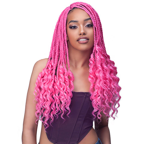 Bobbi Boss Synthetic Pre Stretched Braid - 3X OCEAN WAVE 20 Bobbi Boss Synthetic Pre Stretched Braid - 3X OCEAN WAVE 20