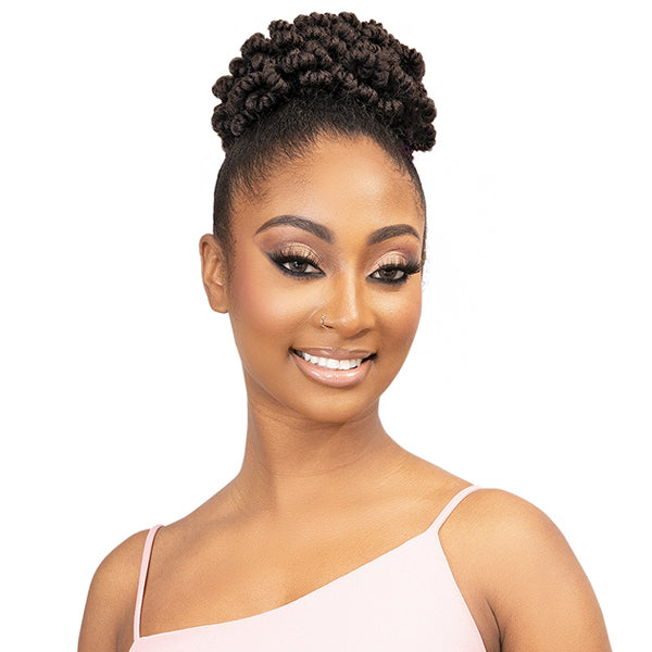 Janet Collection Remy illusion Synthetic Braid Pony - DOVER Janet Collection Remy illusion Synthetic Braid Pony - DOVER