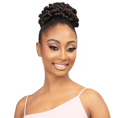 Janet Collection Remy illusion Synthetic Braid Pony - DOVER Janet Collection Remy illusion Synthetic Braid Pony - DOVER