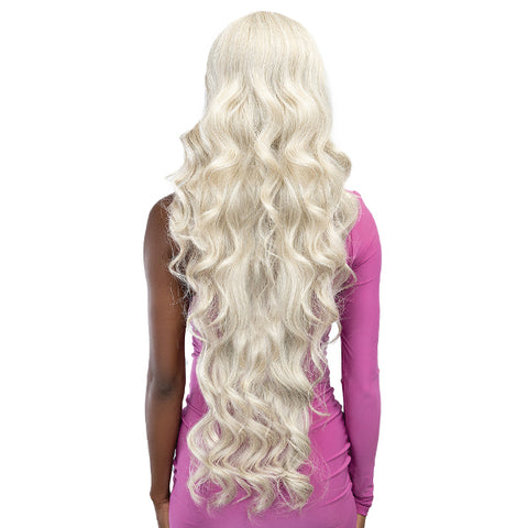 Janet Collection Remy Illusion X-Long Human Blend HD Lace Wig - BRIS