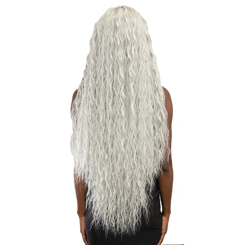 Janet Collection Remy Illusion X-Long Human Blend HD Lace Wig - EFUA