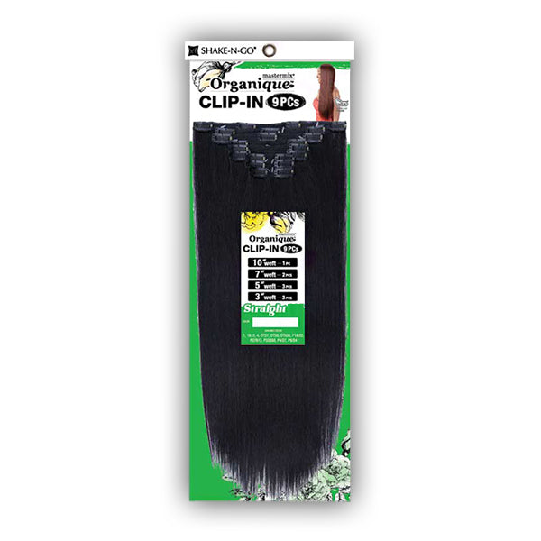 Organique Mastermix Clip In Extension - STRAIGHT 20 (9pcs) Organique Mastermix Clip In Extension - STRAIGHT 20 (9pcs)