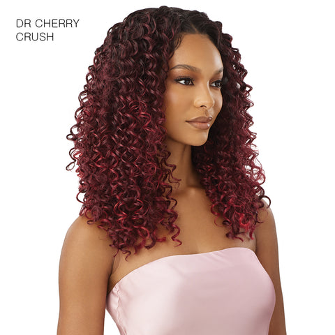 Outre Airtied Human Hair Blend 13x6 Glueless HD Lace Frontal Wig - HHB DOMINICAN CURLY 22