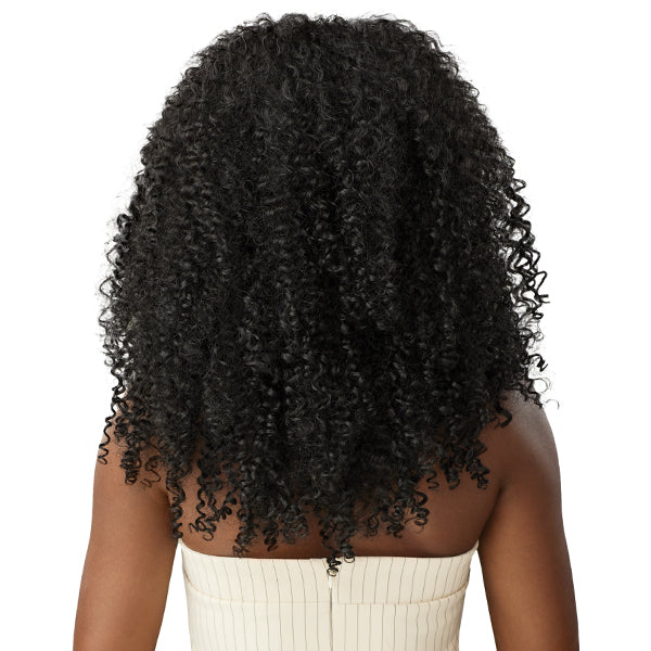 Outre Big Beautiful Hair Human Hair Blend Clip in - BOHEMIAN CURL 14 Outre Big Beautiful Hair Human Hair Blend Clip in - BOHEMIAN CURL 14