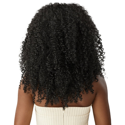 Outre Big Beautiful Hair Human Hair Blend Clip in - BOHEMIAN CURL 14 Outre Big Beautiful Hair Human Hair Blend Clip in - BOHEMIAN CURL 14