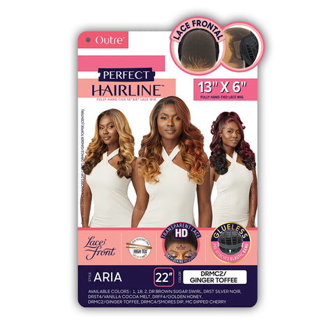 Outre Perfect Hairline Synthetic Glueless HD Lace Wig - ARIA (13x6 lace frontal)