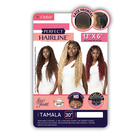 Outre Perfect Hairline Synthetic Glueless HD Lace Wig - TAMALA (13x6 lace frontal)
