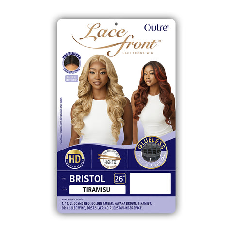 Outre Synthetic Hair Glueless HD Lace Front Wig - BRISTOL
