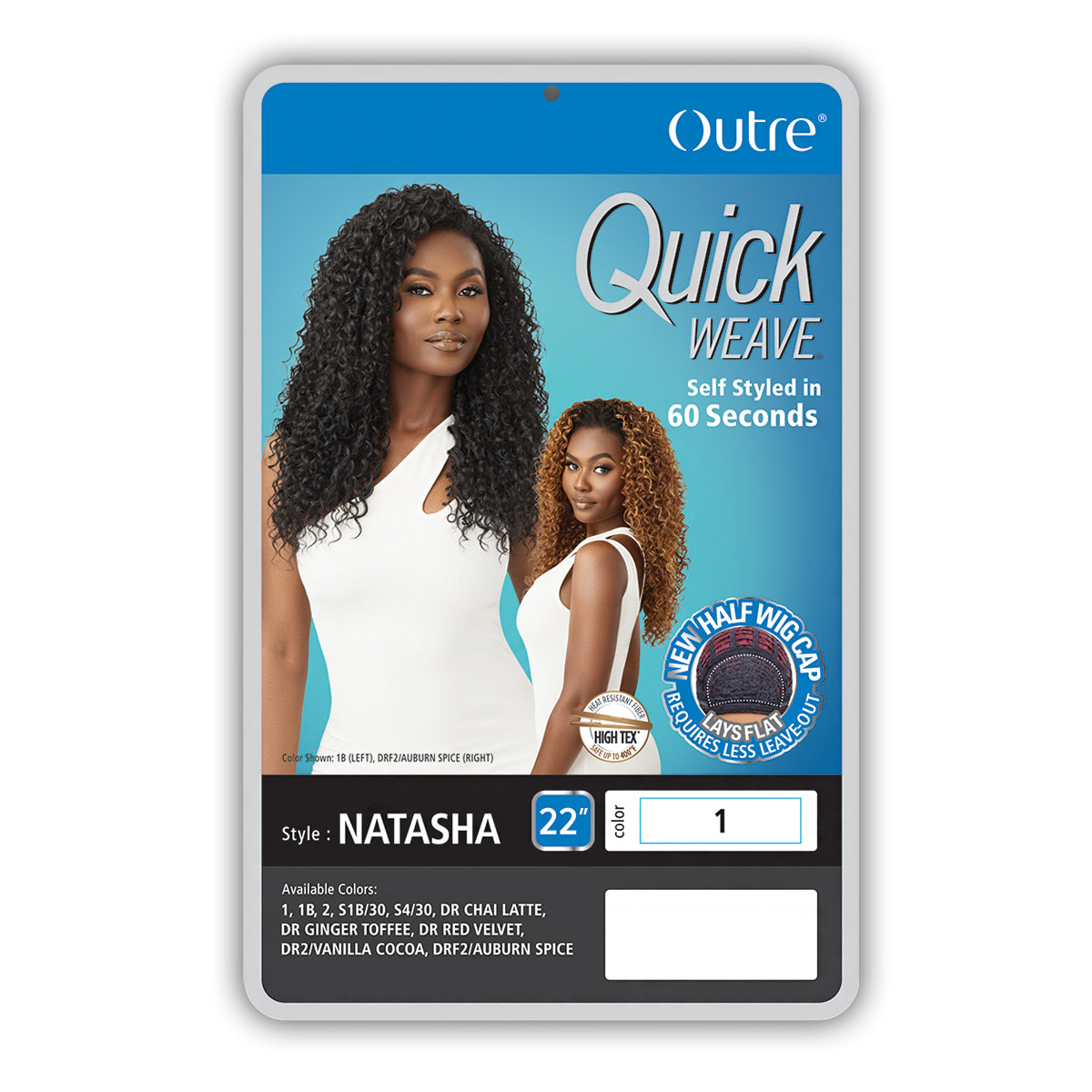 Outre Synthetic Half Wig Quick Weave - NATASHA