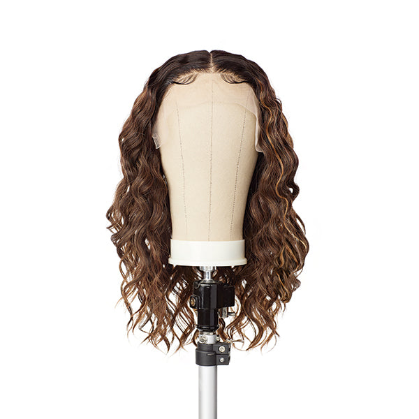 Sensationnel Human Hair Blend Butta HD Lace Front Wig - LOOSE CURLY 18