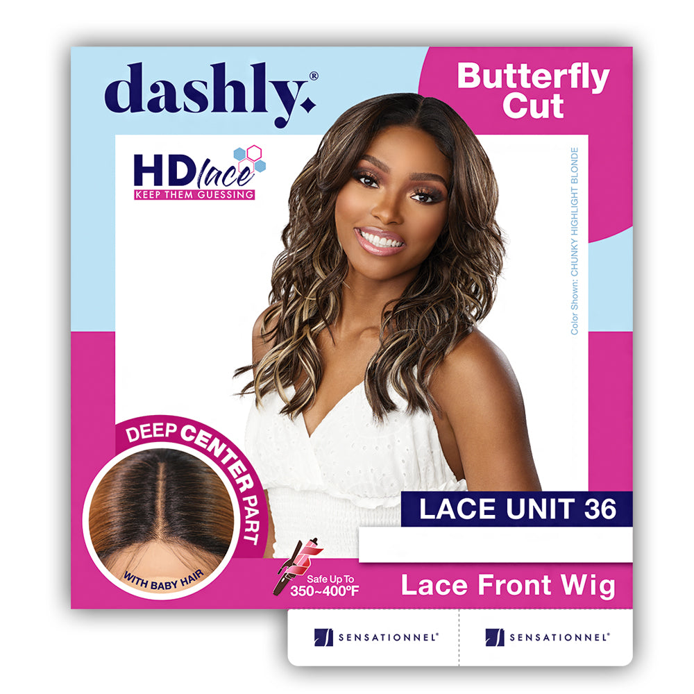 Sensationnel Synthetic Hair Dashly HD Lace Front Wig - LACE UNIT 36