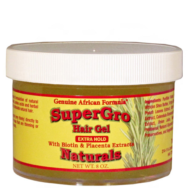 African Formula Super Grow Hair Gel Extra Hold 8oz