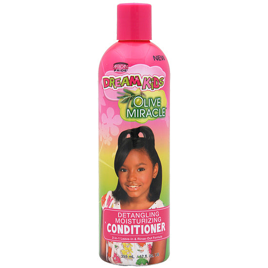 African Pride Dream Kids Olive Miracle Detangling Moisturizing Conditioner 12oz